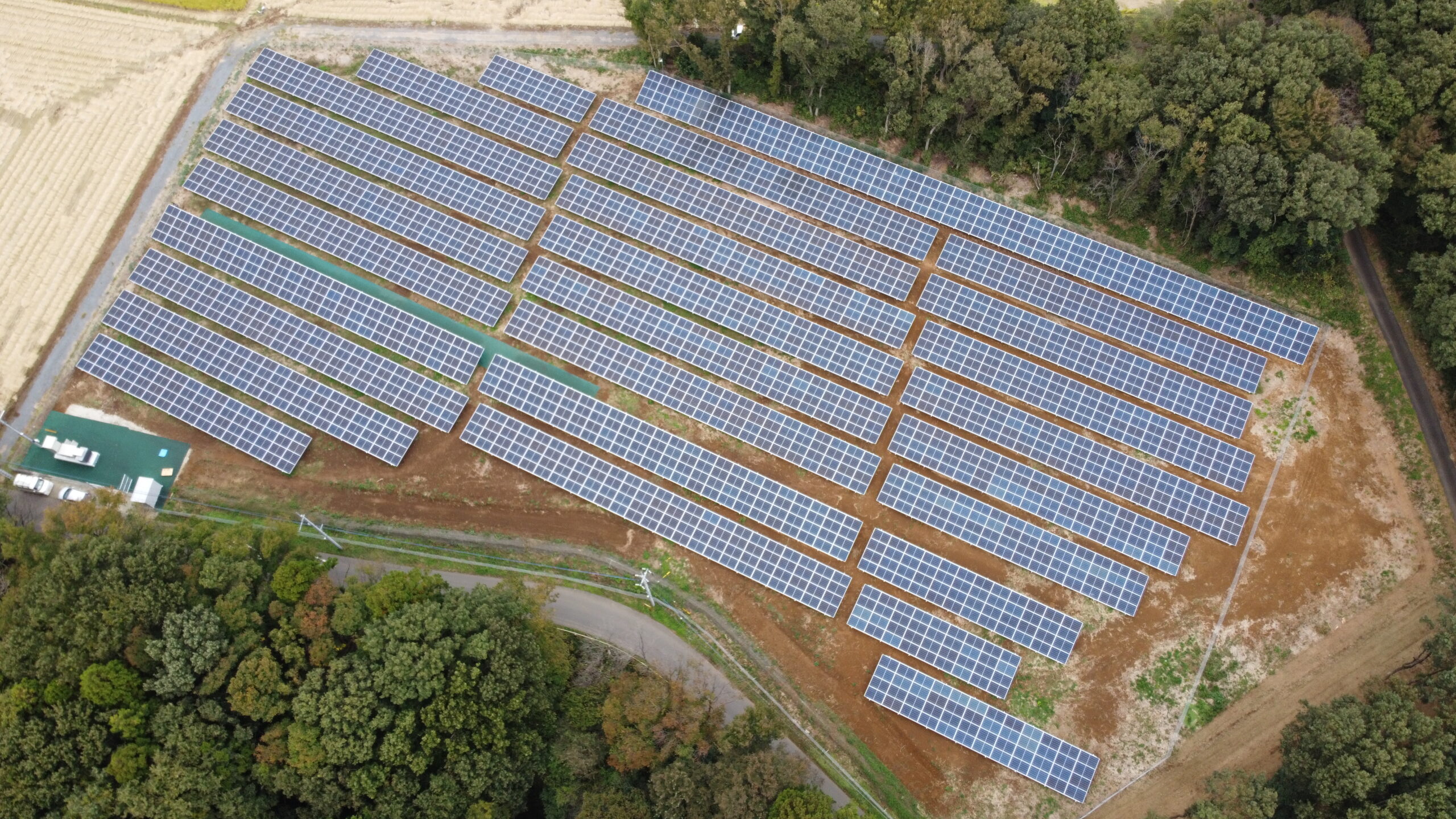 LP茨城県茨城町太陽光発電所